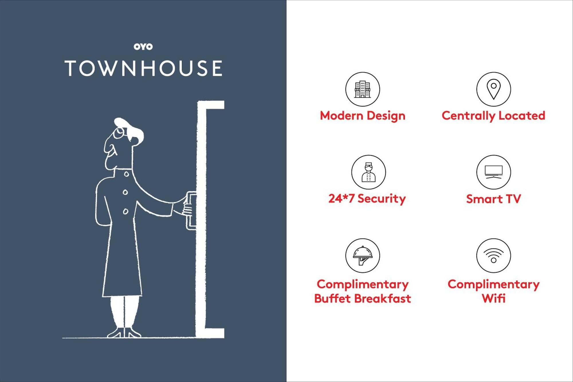 Townhouse C Scheme Ahinsa Circle Hotel Джайпур Екстериор снимка