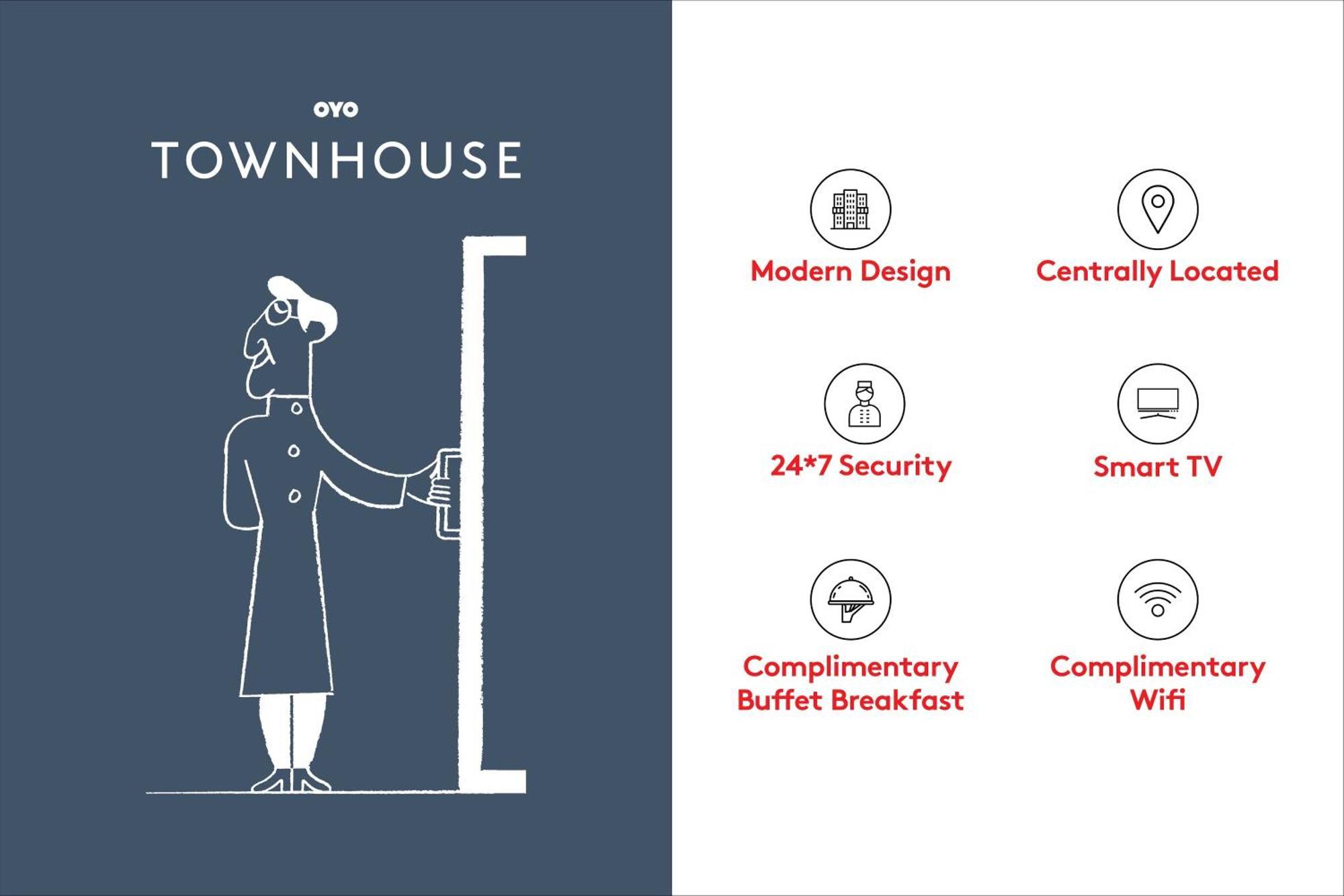 Townhouse C Scheme Ahinsa Circle Hotel Джайпур Екстериор снимка